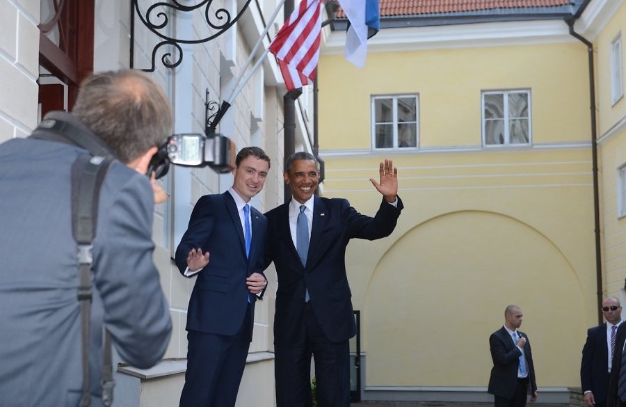 Фотография к новости Во сколько Эстонии обошелся визит американского президента?